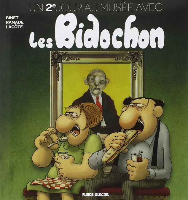 Collection BINET, série Les Bidochon, BD Un 2e jour au musée avec les Bidochon - tome 02