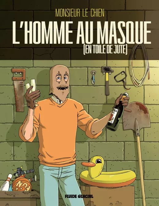 Collection MONSIEUR LE CHIEN, série L' Homme au masque, BD L'Homme au masque
