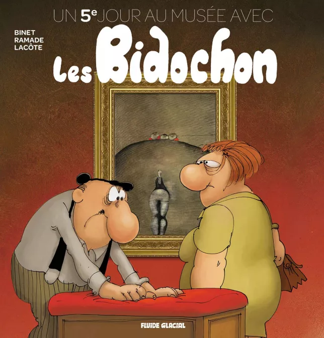 Collection BINET, série Les Bidochon, BD Un 5e jour au musée avec les Bidochon - tome 05