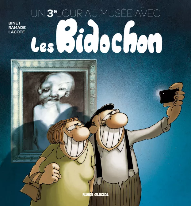 Collection BINET, série Les Bidochon, BD Un autre jour au musée avec Les Bidochon