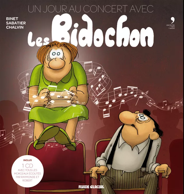 Collection BINET, série Les Bidochon, BD Un autre jour au concert avec les Bidochon