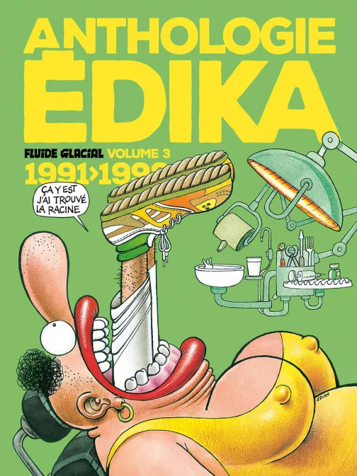 Collection ÉDIKA, série Anthologie Édika, BD Anthologie Édika - volume 03 - 1991-1996