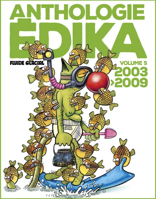 Collection ÉDIKA, série Anthologie Édika, BD Anthologie Édika - volume 05 - 2003-2009